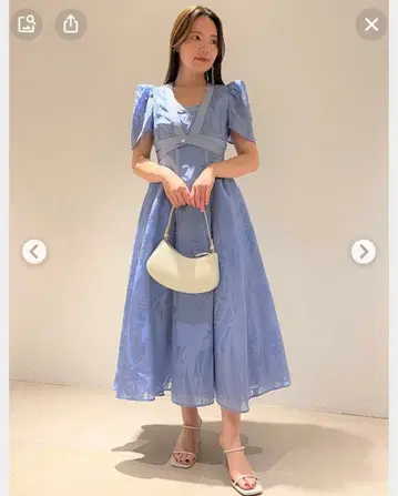 snidel 볼레로 세트 오팔 드레스