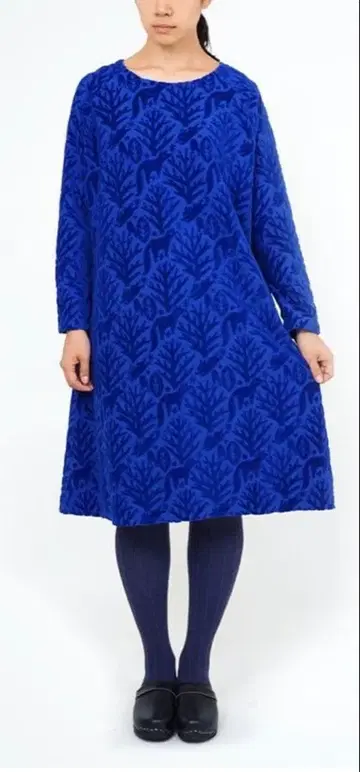 marble SUD 마블슈드 트로이메라이 벨로아 자카드 원피스