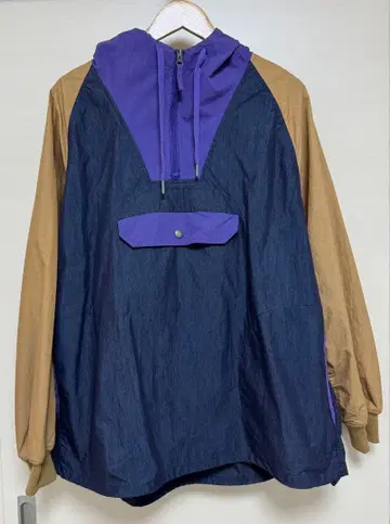 짐 마스터 하프 지퍼 나일론 자켓 사이즈 XL