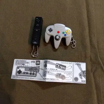 Wii 리모컨 N64 컨트롤러 키링 세트