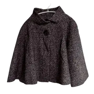 띠어리 theory 숏 기장 케이프풍 코트 사이즈 2 ( M )