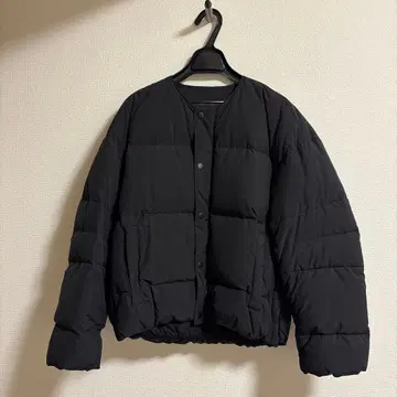 컨디션 최상 MACPHEE 심리스 다운 노카라 자켓