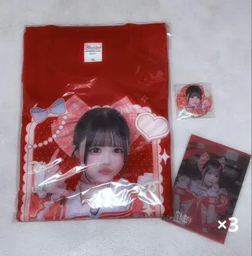 iLiFE! 코코하나 리리 ONELiFE! T셔츠 캔뱃지 아크릴 카드