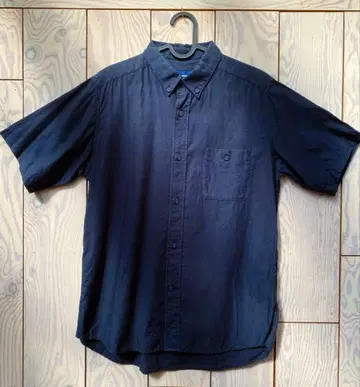 White Mountaineering 버튼 다운 반팔 셔츠