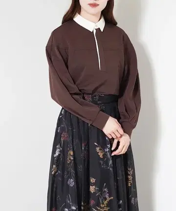 미사용 새상품 Room903 C/E 스무스 폴로 풀오버