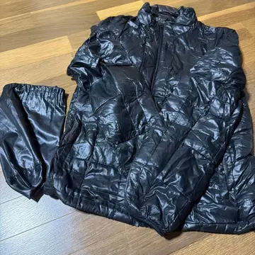 SELECT DOWN 블랙 나일론 자켓 M