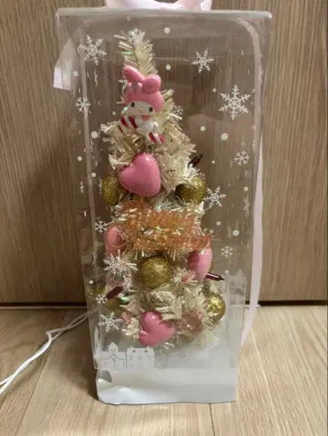 레어 산리오 마이멜로디 크리스마스 트리