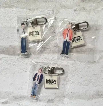 SEVENTEEN 캡슐 토이 holiday 아크릴 키링