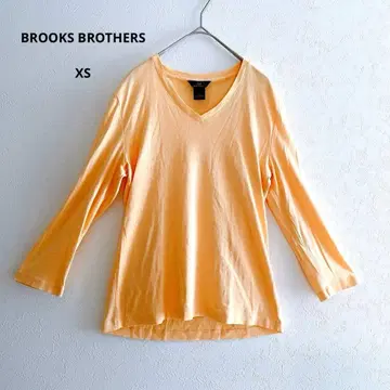 브룩스브라더스 346 V넥 티셔츠 XS 코튼 100%