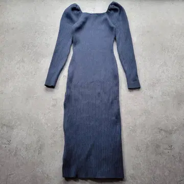 [ 새상품급 ] RESEXXY 리젝시 리브 니트 롱 원피스 ( F )