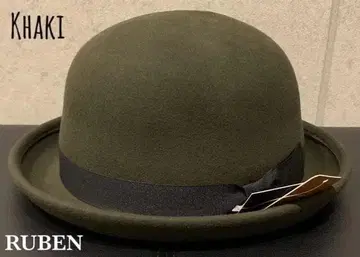 배송비 포함 모자 루벤 포켓터블 펠트 볼러햇 사이즈 조절 KH