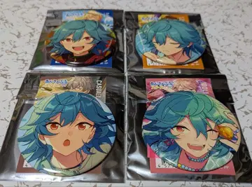 앙상블 스타즈!! 호조 라이카 캔뱃지 4개 세트