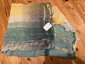 tamaki niime roots shawl BIG cotton100%