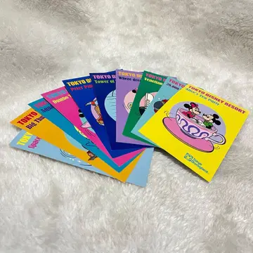 도쿄 디즈니 리조트 어트랙션 카드 10장 세트