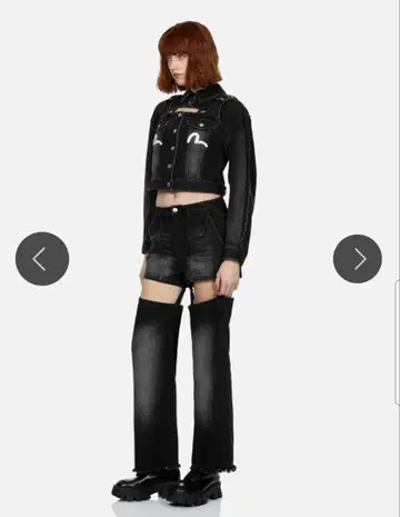 evisu 도킹 데님 자켓