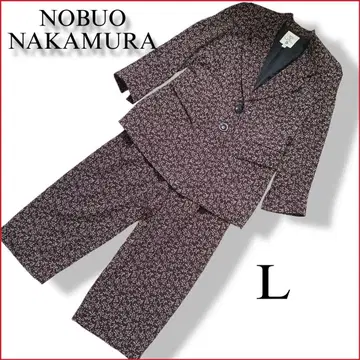 [컨디션 최상] NOBUO NAKAMURA 노부오 나카무라 셋업 수트 L
