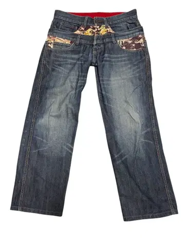 인피니티 INFINITY 일본풍 패턴 데님 /30