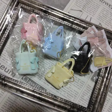 Maison de FLEUR 미니 백 캡슐 토이 세트 미니어처 참