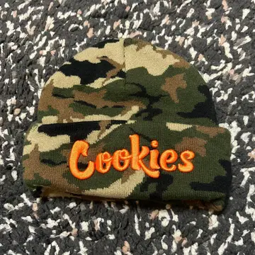 카모플라쥬 Cookies 니트 모자