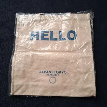 JEANASIS 토트백 HELLO 미사용 새상품