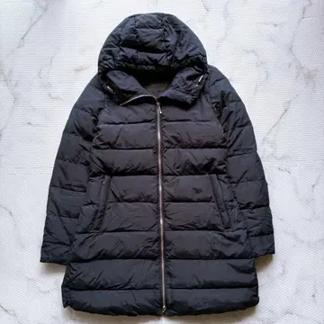 새상품급 써니클라우드 롱 다운 코트 네이비 M