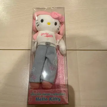 산리오 키티 옷장 컬렉션 마스코트 홀더 평상복