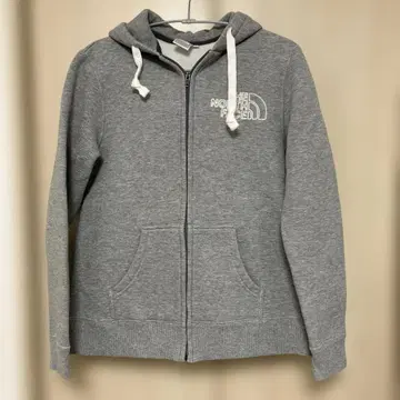 THE NORTH FACE 그레이 풀 지퍼 후디 L