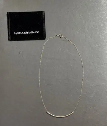 Stink Syndicate 실버 목걸이 스틴크 신디케이트