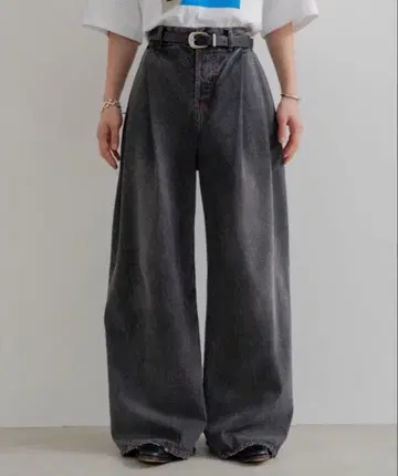 SINSS 2턱 플레어 데님