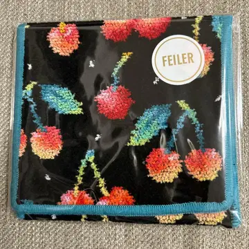 FEILER 러브러리 바이 페일러 손수건 파우치 체리 도트