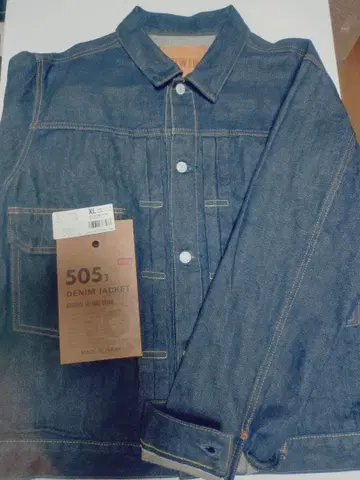 EDWIN 505 50 재킷 XL 인디고 블루 E55550-100