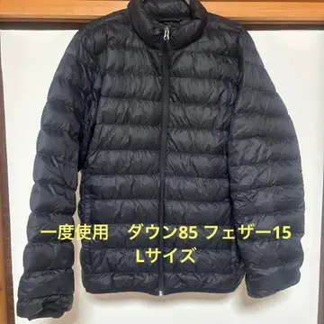 경량 다운 자켓 L 사이즈 블랙