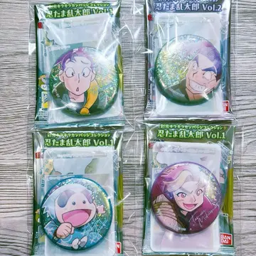 닌타마 채광 캔뱃지 분지로 센조 신베에 미키에몬