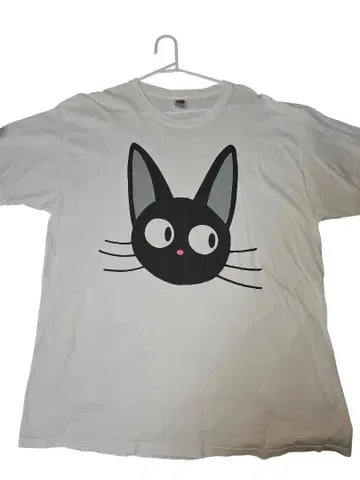 지지 마녀 배달부 키키 T셔츠 XL 화이트