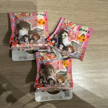 케이온 이토엔 콜라보 미니 피규어 스트랩 3종