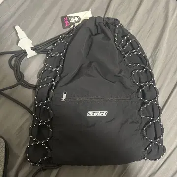 x-girl 블랙 냅색