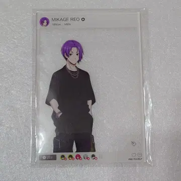 블루 록 zozotown 아크릴 카드 미카게 레오