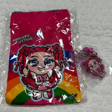 하라주쿠 페스티벌 숄더백 키링 행거 아이리DX 타케시타 파라