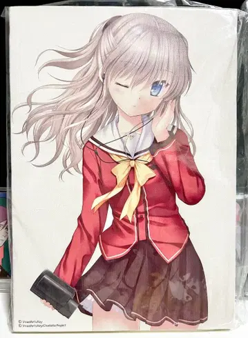 Charlotte 애니플렉스 온라인 한정판 특전 오리지널 캔버스 아트