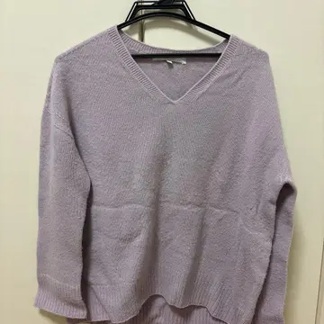 UNTITLED 라벤더 긴팔 니트 스웨터 사이즈 2