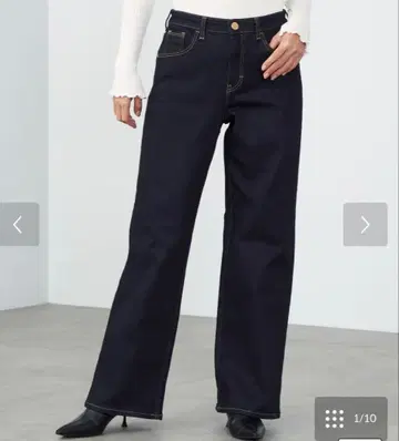 미사용품 에드윈 C17 와이드 데님 팬츠 31인치