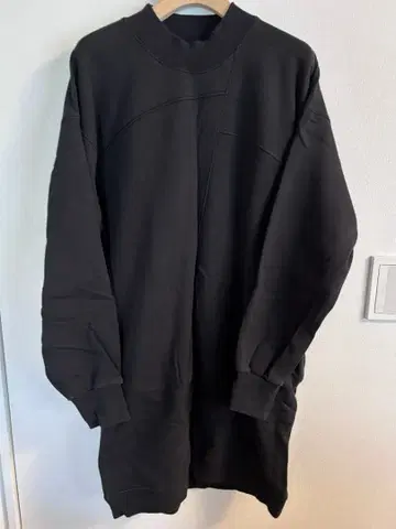 룰루레몬 블랙 맨투맨 원피스 S