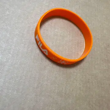 유리 FILA 러버 밴드 오렌지