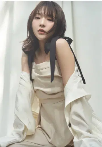 Andequal ribbon shoulder combinaison