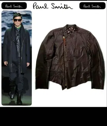 폴스미스 가죽 자켓