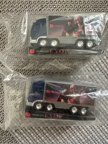 B'z LIVE-GYM 2025 FYOP 투어 트럭 2개 세트