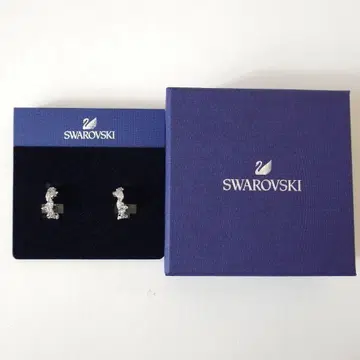 스와로브스키 클리어 후프 귀찌