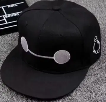 베이맥스 블랙 캡 모자 블랙