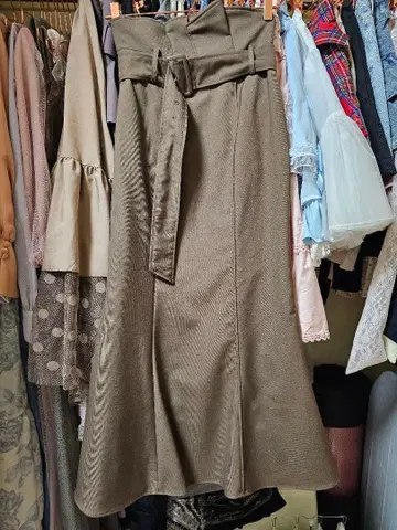 snidel 벨티드 머메이드 스커트(BRW-0)