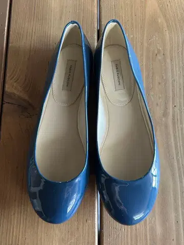 [ 미사용 ] 파비오 스코르니 플랫 펌프스 37